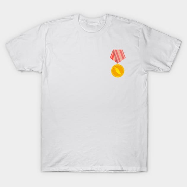 Chili Pepper Medal T-Shirt by MojoCoffeeTime